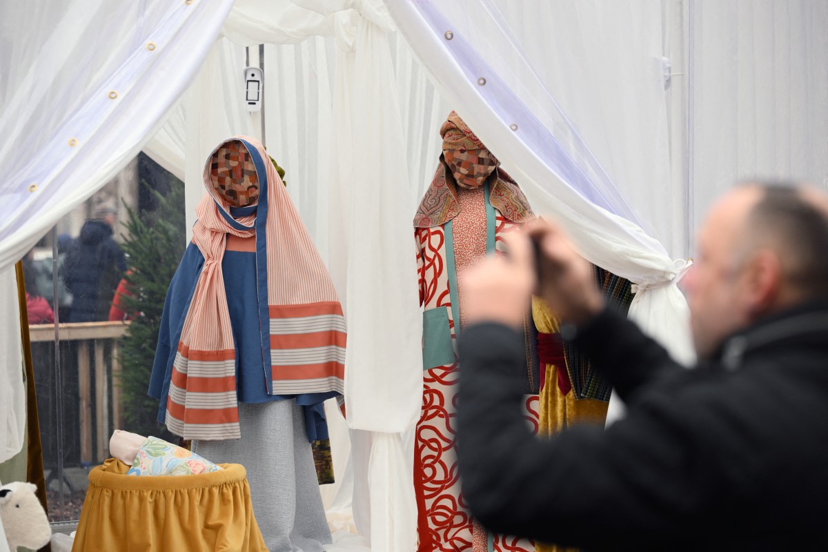 Baby Jesus' head gets stolen in Brussels one day after inauguration